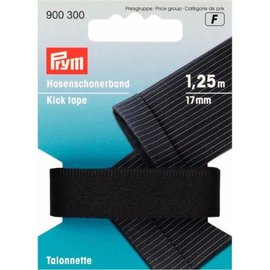 prym BROEKSTOOTBAND 17mm OP KAARTJE ZWART 1,25m