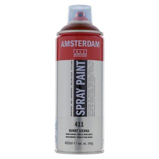 Amsterdam Spray paint 400 ml Sienna Gebrand 411