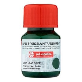 Talens Glas & Porselein Transparant Fles 30 ml Bladgroen 6032