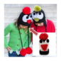 Katia PROMO - Muts - PENGUIN - 104 Rood