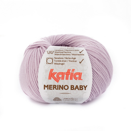 Katia MERINO BABY 66 Malva Claro bad 50437