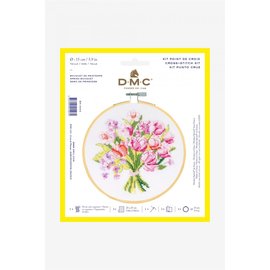 DMC Kruissteek pakket  lentebloemen