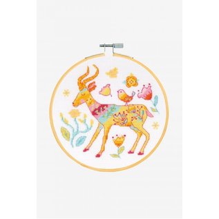 Kruissteek pakket Antilope