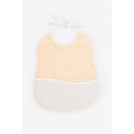 Slabbetje met pootjes, Beige