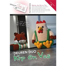 Patroonboekje Deurenduo Kip en Vos.