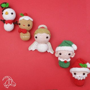 HardiCraft DIY Crochet Kit - Mini Snowman