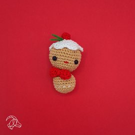 HardiCraft DIY Crochet Kit - Mini Gingerbread Man