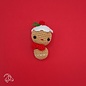 HardiCraft DIY Crochet Kit - Mini Gingerbread Man