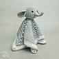 HardiCraft DIY Crochet Kit - Cuddle Cloth Elephant