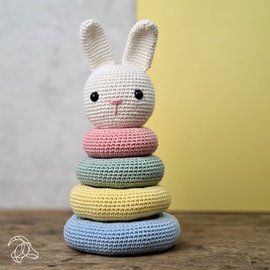 HardiCraft DIY Haakpakket - Stapelkonijn