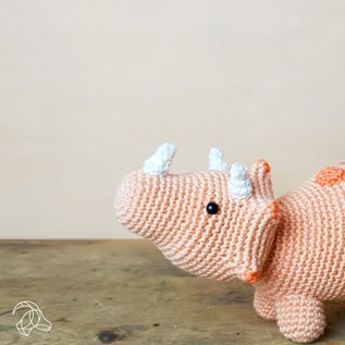 HardiCraft DIY Crochet Kit - Triceratops