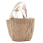 jute zakjes met PVC coating - 4,5 x 10 x 10 cm