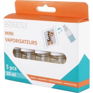 Set van 10 ml spays voor aquaparels 5st.