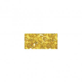 Rocailles gelb silbereinzug 2,6 mm