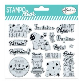 Clear stamps "Baby - Bébé"