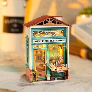 DIY Free Time Bookshop, 8,5x6,2x12,8cm