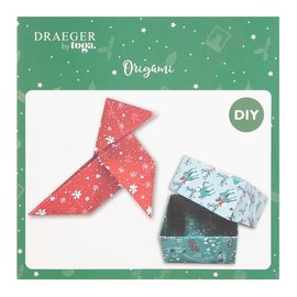 100 Origami-papiertjes - Kerstrendier