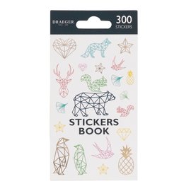 Zelfklevende stickers - Origami - 300 stuks