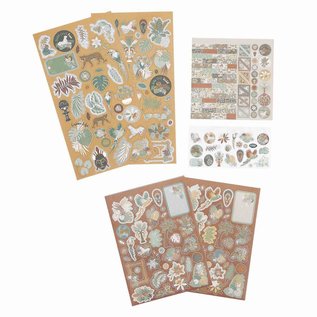 Safari decoratie sticker kit