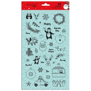 Crystal® kerststempels x39 - Claerstamps