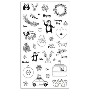 Crystal® kerststempels x39 - Claerstamps