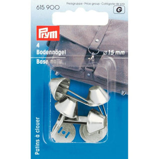 prym BODEMNAGELS TASSEN 15mm ZILVER