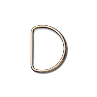 D-ringen 40mm new gold 2st.