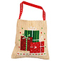 Cadeauzakje kit Kerstmotiefjes set van 3