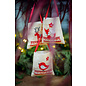 Cadeauzakje kit Kerstdiertjes set van 3