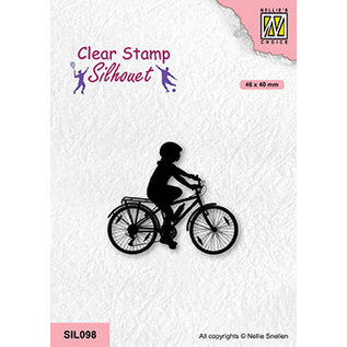 Clear Stamps sports serie "Cycling-2" 46x40mm