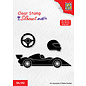 Nellie's Choice Clear Stamps silhouette "Formula one serie-1" 78x20/19x16/20mm