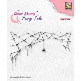 Nellie's Choice Clear stamps Fairy Tale "Spider and web" 90x57mm