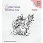 Nellie's Choice Clear stamps Christmas time "Snowman" 67x56mm