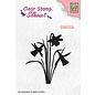 Nellie's Choice Silhouet clear stamps "Daffodil" 59x53mm