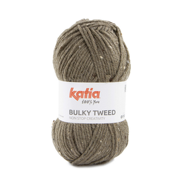 Katia BULKY TWEED 206 Bleekbruin bad 54271