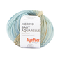 Katia MERINO BABY AQUARELLE  350 Oranje-Beige-Blauw bad 54676