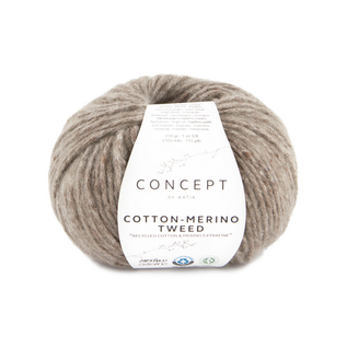 Katia COTTON-MERINO TWEED 510 Reebruin bad 50265