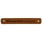 Leren Label Niet Perfect is ook goed!  2st.