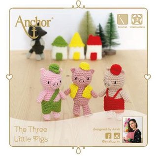Anchor Haakpakket Amigurumi Three Little Pigs ru