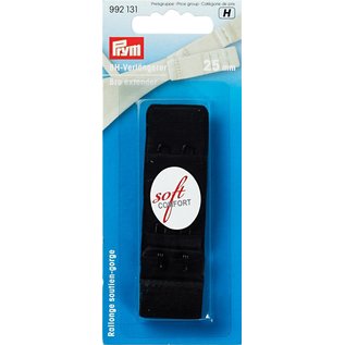 prym BH-VERLENGSTUK 25mm ZWART