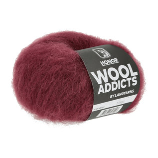 Lang Yarns Wool Addicts HONOR 1084.0062 Bordeaux  bad 73888