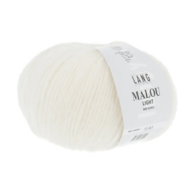 Lang Yarns MALOU LIGHT Baby Alpaca 887.0094 wol-wit bad 19220