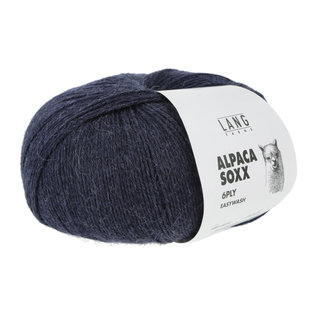 Lang Yarns ALPACA SOXX 6-PLY 1087.0035 blauw bad 299416