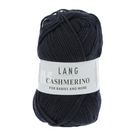 Lang Yarns CASHMERINO FOR BABIES AND MORE 0025 blauw bad 54