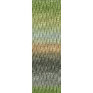 Lang Yarns MERINO 120 DÉGRADÉ 37.0014 groen bad 8653