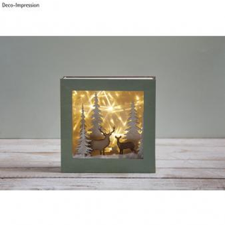 Rayher Houten bouwset 3D lijst Winterland