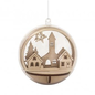 Houten steek "Winter" 7,5cm