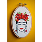 Borduur kit met borduurring Frida