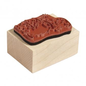 Houten stempel kabouter Theo, 3x4cm