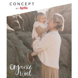 Katia Boek Concept by Katia Organic Wool : 8 patronen Vrouw-Baby